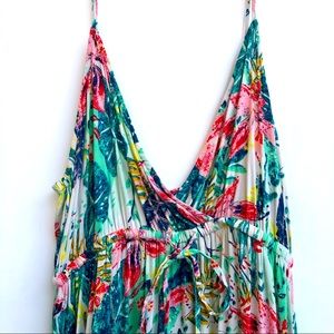 Goa Beachwear by Japna Cover Up Floral Dress